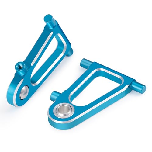 8Pcs MORFUM Aluminum Alloy Front Rear Suspension Swing Arm Set Replacement Upgrade Parts Compatible with Tamiya TT01 TT01D TT01E 1/10 RC On Road Touring Drift Car | Spare Parts RC Vehicle Suspension A-Arms Compatible with Tamiya TT01 TT01D TT01E 1/10 RC O