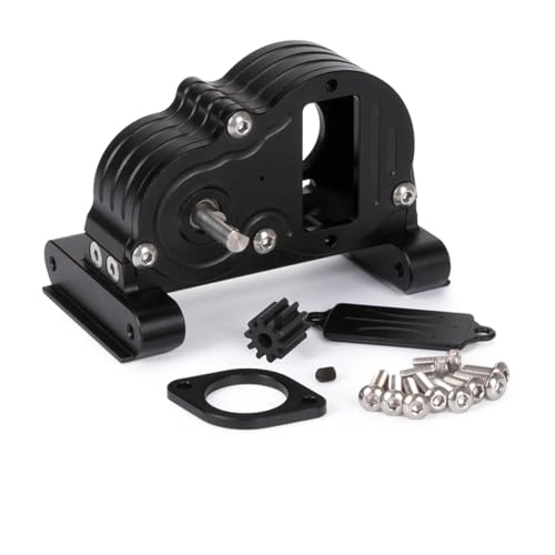 RC Models Parts For Capra F9 1.9S 2.2 MOA Comp 1/10 Offset Portal Axle Sporty Builds Carbon Fiber RC Crawler Rigs For Chassis With Links Set(V1 Gearbox) - size: V1 Gearbox