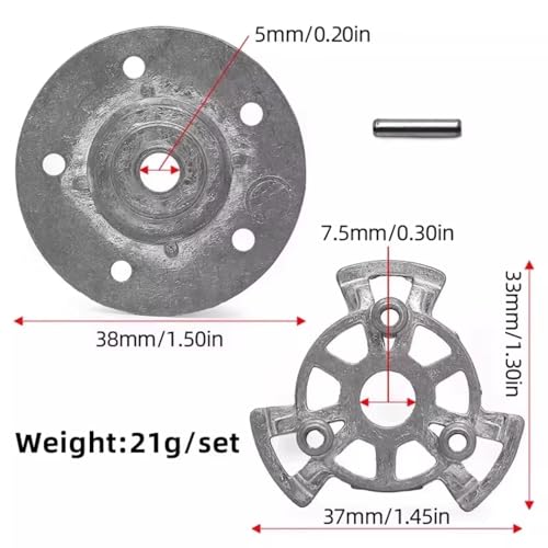Rc Components For Traxxas For Summit For E-Revo For Rustler For E-Maxx 4WD Heavy Duty Slipper Clutch Rebuild Kit 5352A 5352R RC Car Upgrade Parts