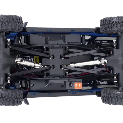 Aluminum Suspension & Steering Links Set for 1/30 Axial SCX30 Crawler Upgrade, Heavy Duty Chassis Links Kit with Tie Rod & Drag Link (Chassis Links) - color: Chassis Links