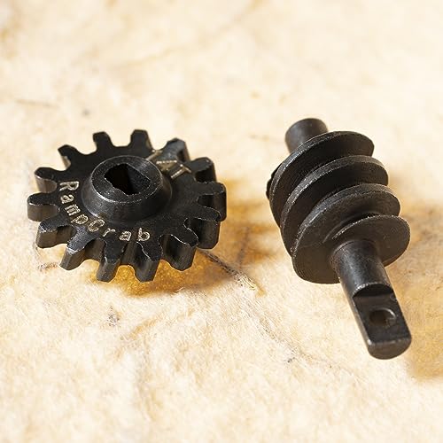 Overdrive Differential Gear Set 14T, 2 Sets, Hardened Steel, 1/24, Upgrade Parts for Axial SCX24 Bronco Deadbolt JLU B-17 Gladiator C10, 1/24 RC Crawler Car - size: 14T-2 Sets