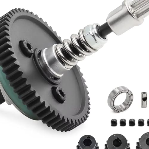 RC Crawlers Spare Parts for Traxxas for Slash 4x4 for Stampede for Rustler for Vxl Models 1/10 Upgrade 54T 6878 Metal Slipper Clutch Pinion Gears RC Car