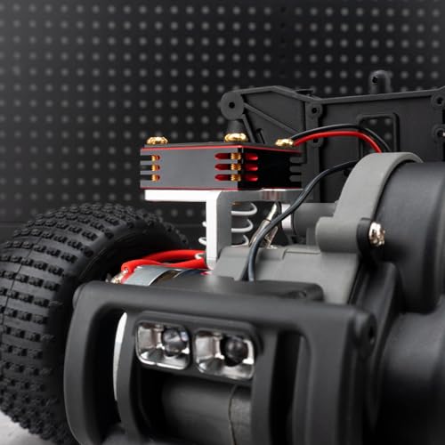 Universal RC Motor ESC Cooling Fan, High Speed Dissipation 30mm*30mm Aluminium Alloy RC Electric Motor Cooling Fan Universal Fit for RC Car Fan Mount Hole 24mm