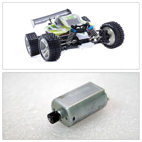 MECCANIXITY 2 Pcs RC 32P Hardened Pinion Gear 5mm Shaft, 26T Motor Gears Carbon Steel for 1/10 RC Model Car Boat Drone - style: 26T