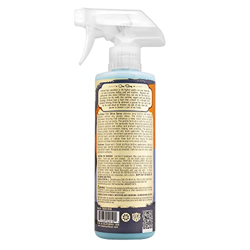 Chemical Guys, Tire Kicker Extra Glossy Tire Shine for Rubber & Trim, 16 oz | Sprayable dressing revives a deep wet look on tires, trim and bumpers, dries to the touch with no greasy sling - size: 16 Fl Oz, style: 2 Pack