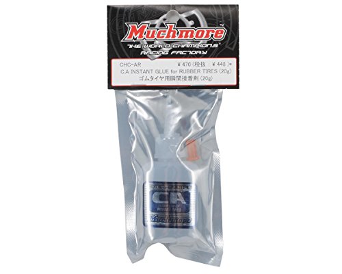 Muchmore Racing CHCAR CA Instant Glue for Rubber Tires, .71oz