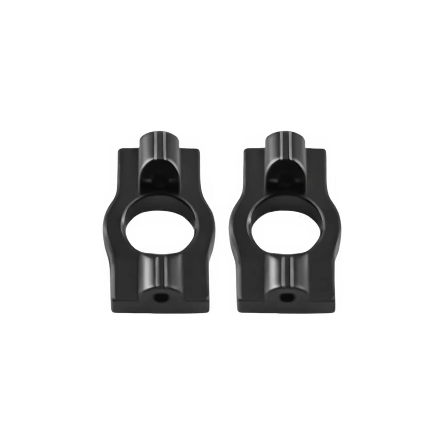 RC Automobiles Parts For Losi Micro B LOS00007 1/24 RTR Metal Aluminum Caster Blocks C Hubs 2WD RC Car For Buggy Upgrades Accessories(Black) - color: Black
