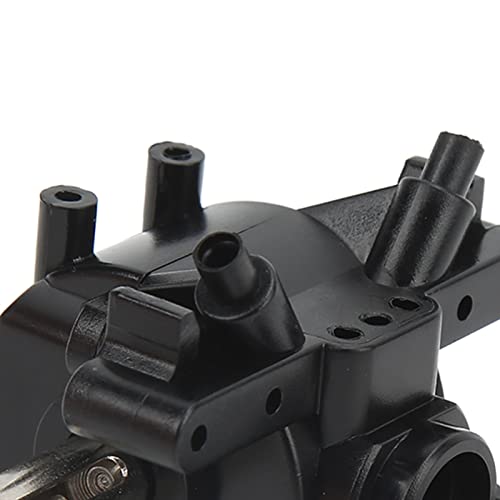 RC Gearbox Differential Set, Replacement Parts with Easy Install for 12428/12427 - Sturdy Plastic Cover, Stainless Steel Differential