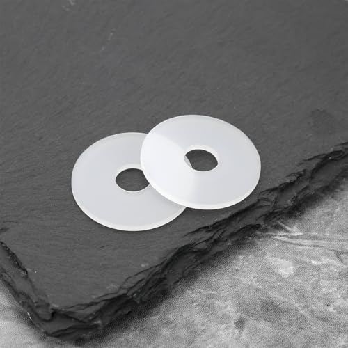 50PCS RC Body Washers Compatible with Bandit Compatible with Rustler Compatible with Stampede 1/10 Scale RC Model Cars ID 6.5mm OD 22mm Thickness 1.2mm