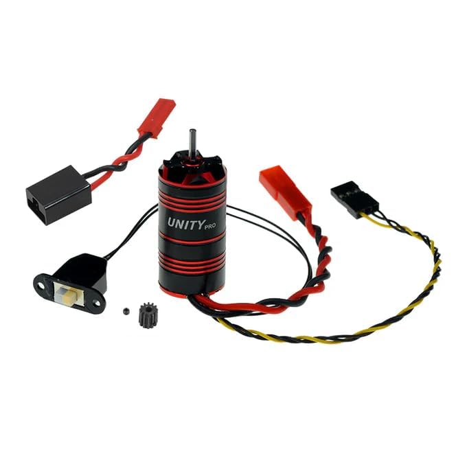 Furitek CRAWLCORE Waterproof Combo Unity PRO (2-in-1 ESC & Motor) & Micro Stellar 4M Transmission Used for TRX4M - Remote Control Car, RC Car, RC Crawler Electronics (FUR-2663)
