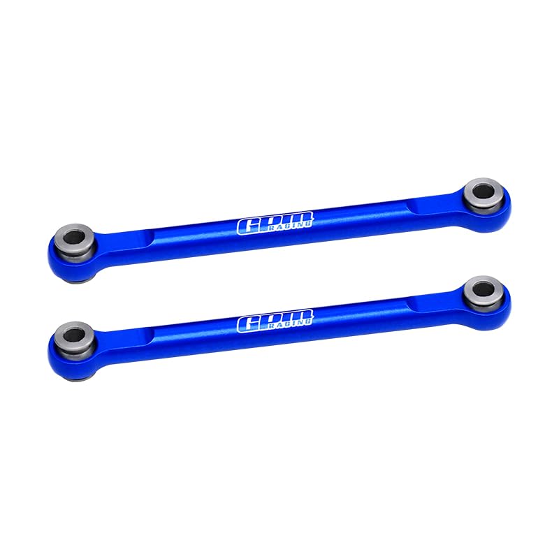 GPM 7075 Alloy Front Steering Toe Links for Mini Maxx Monster Truck-107154-1 (Blue) - color: Blue