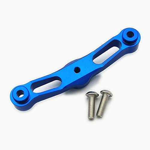 Aluminum Steering Arm Steering Post Holder Blue for 1/10 RC Traxxas E-Revo 2.0 REVO E-REVO Summit Slayer pro 4x4