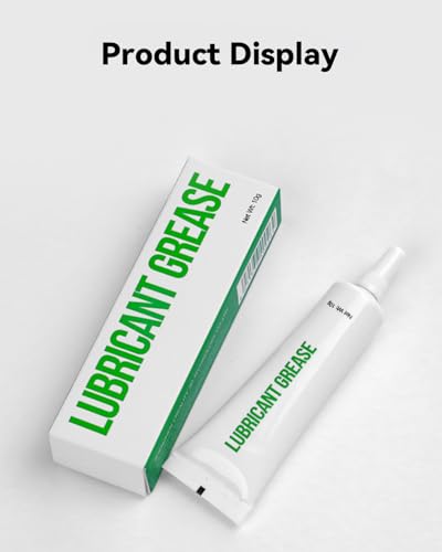 Creality Official Lubricant Grease, 3D Printer Gear Grease, Reduce Noise Enhanced Lubrication for All 3D Printers, Lead Screw, Guide Rails, Linear Rods, 3D Printers Parts, 2 Pack - style: Lubricant Grease