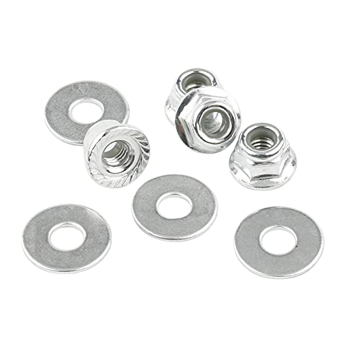 12mm Wheel Hex Drive Hub Adaptor Set, Silver | 4 Sets - color: Silver