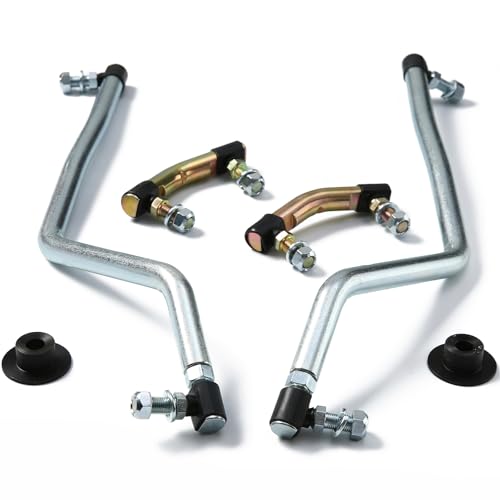 Adjustable Steering Drag Link Set LH/RH, Fit 436884 436885 436887, Compatible with Husqvarna, Craftsman, AYP & Poulan Pro Lawn Mower, Replaces 532436884 532436885 532436887