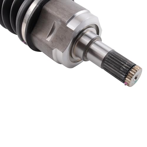 TRQ Front Driver and Passenger Side CV Axle Assembly Set Compatible with 2000-2002 Hyundai Accent Automatic Transmission - style: CSA33738