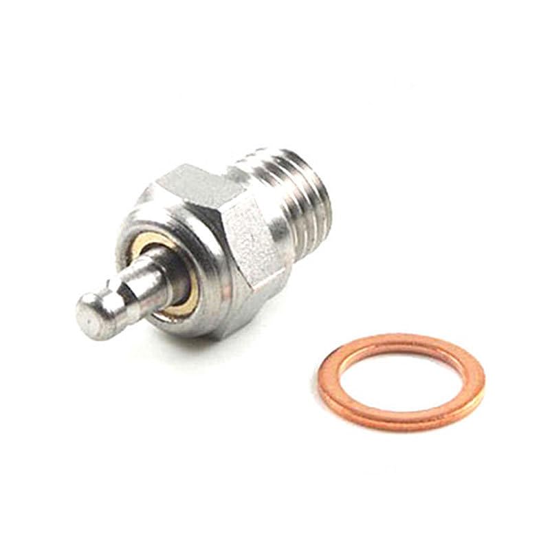 3-Pack Hot Spark Glow Plug N4 No.4 70117 Compatible with Kyosho HSP HPI Redcat 1/8 1/10 RC Nitro Engines Car Truck Buggy - size: N4 No.4