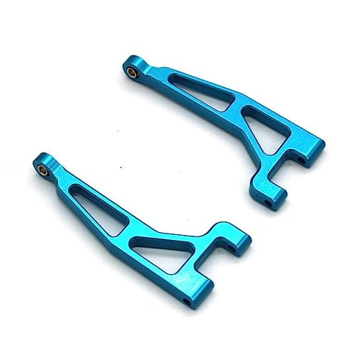 Upgrade Aluminum Alloy Spare Parts Full Set Accessories Compatible with Hyper Go MJX H16BM H16GT H16DR 16207 16208 16209 16210 1/16 Brushless High Speed R/C Cars/Trucks (Upper Rear Swing Arm) - color: Upper Rear Swing Arm