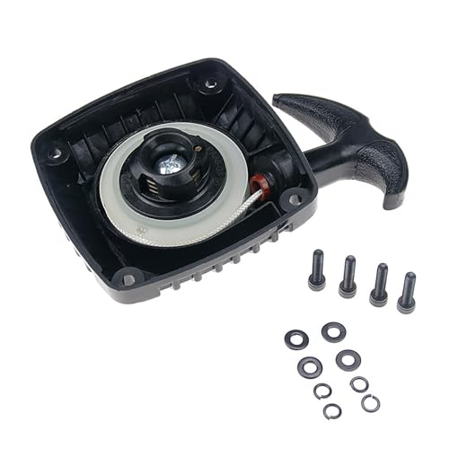 32CC 35CC 36CC Engine Easy-Start Dustproof Pull Starter (Black) | for 1/5 HPI ROFUN ROVAN KM Baja LT FG GoPed RedCat Rc Parts - color: Black