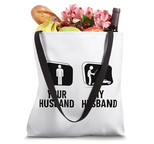 Remote Control Racing Your Husband My Husband Wife RC Cars Tote Bag