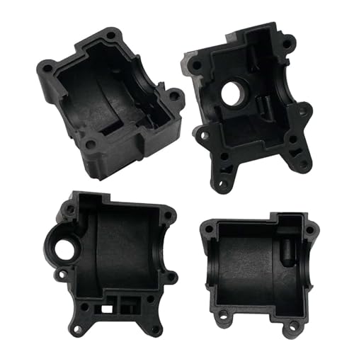 FLMLF Plastic Front and Rear Differential Diff Gear Shell Set for 1/5 Losi 5ive T ROFUN ROVAN LT King Motor X2 Rc Car Parts - style: Front and Rear