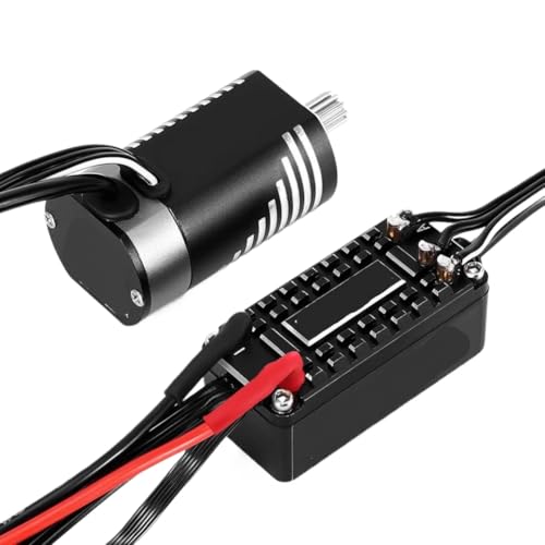 Waterproof FOC Power System Sensored Brushless ESC and 180 Motor Combo 4800Kv Compatible with Ascent-18