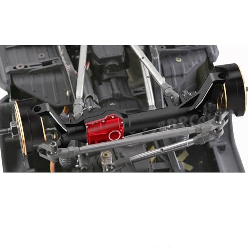 Brass Front Inner Portal Covers Steering Knuckles Upgrades Part for Capra UTB/SCX10 III,ARRCat 2PCS Brass Front Inner Portal Covers Steering Knuckles,Replace# AXI232006,Black