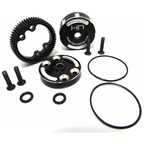 Hot Racing TE38CH Sealed Aluminum Differential Case for TRA 2WD Electric