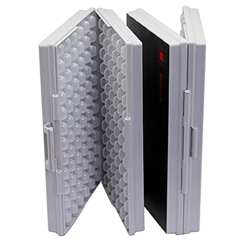 2 AideTek BOXALL144 SMD SMT Resistor Capacitor 1206 0805 0603 Box Organizer Craft Beads Storage 144 Compartments for each box - style: 2BOXALL144