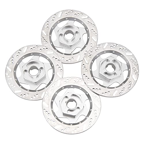 RC Magnetic Body Post Stealth Invisible Body Shell Mount Column Kit & Metal 12mm Hex Hub Wheel Rim Tires Brake Disc