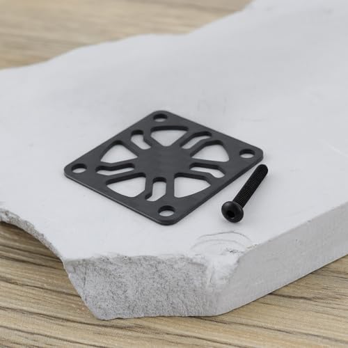 ECSiNG 2Pcs Carbon Fiber RC Motor Cooling Fan Cover 30mm x 30mm for ESC Motor Heatsink