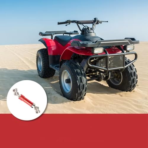 RC Car Drive Shafts Compatible with Wltoys 12428 12423 1/12 Rc Road Short Course for Desert for Buggy Car Parts 1Pcs Metal Rear Center Drive Shaft Cvd