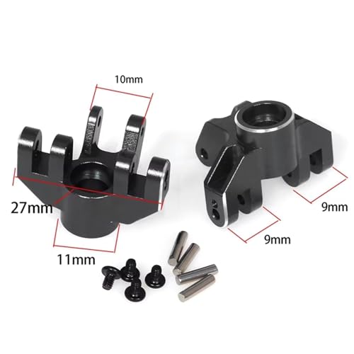 RC Cars Crawler Parts Compatible with LOSI for Mini for LMT 4X4 for Brushed for Monster Truck 1/18 RC Car Front Steering Cup Kit Upgrade Parts