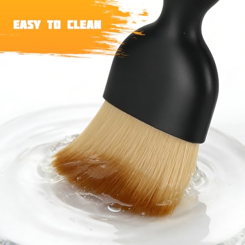 3PCS Car Detailing Brush Kit, Soft Vehicle Interior Detail Dusting Cleaning Brushes Set, Automotive Interior Dash Duster Cleaner Tool Kit, Universal for Most Vehicles - size: 3 PCS-Air Vent
