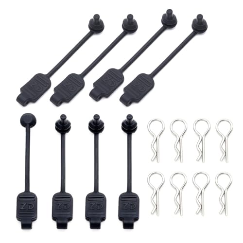Rc Body Clips Suitable for 1/12 1/14 1/16 4X4 RC Off-Road Truck Car Shell Pin Clip,Rc Car Parts