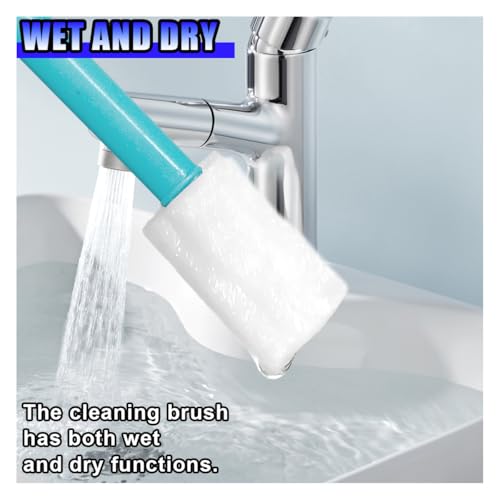 Cleaning Swab Sticks, Small Cleaning Sponge Tip for Tight Spaces, Disposable Crevice Cleaning Brush Kit, Universal Automotive Detailing Tools Accessories for SUV, Sedan, Truck (30PCS) - size: 30PCS