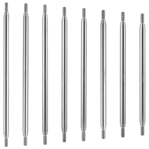 Stainless Steel Suspension Links 150mm for SCX10 TRX4 | Chassis Linkages Set 1/10 Scale RC Crawler Car Accessories - size: 150mm