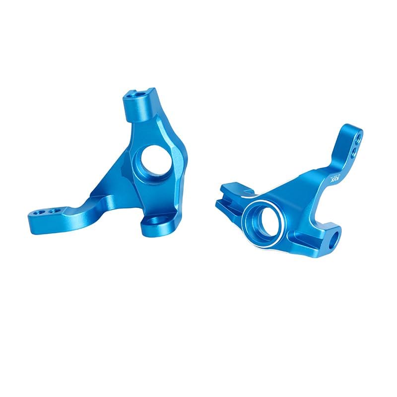 KYX Racing Aluminum Front Steering Knuckles Upgrades Parts Accessories for 1/10 RC Car Tamiya RC XV-02 PRO