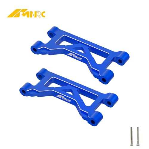Alum Rear Upper Suspension a Arm for 1/16 Mini Maxx 4WD RTR RC Car Truck-107154-1 Upgrades Part Blue - color: Blue