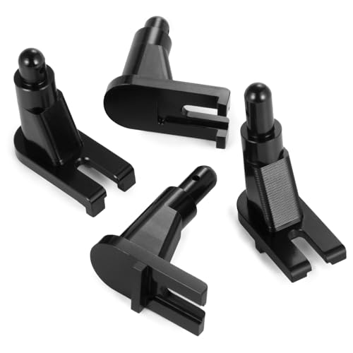 RCHUBAM 4 Pcs Body Mounts for 1/12 Tamiya 58365 Midnight CW-01 Upgrade Part | CNC Machined Alloy Body Posts,RC Monster Truck Replacement