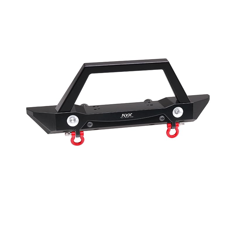 KYX Racing CNC Aluminum Front Bumper Upgrades Parts Accessories for 1/6 RC Crawler Car SCX6 AXI05000