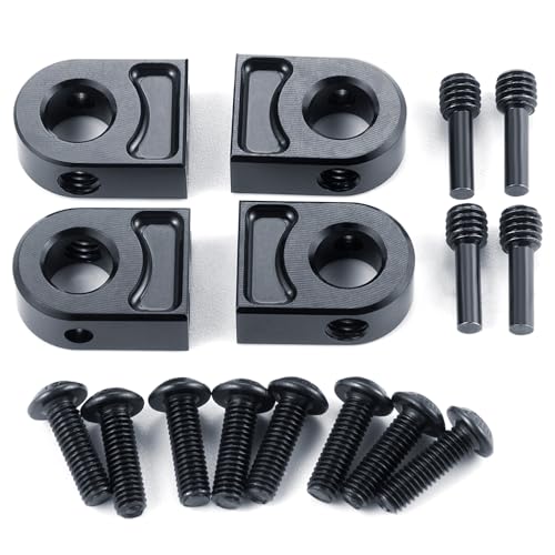 MOHERO Aluminum Alloy RC Car Body Post Mounts Shell Column Mount for Axial SCX10-PRO AXI03028 Upgrades Part
