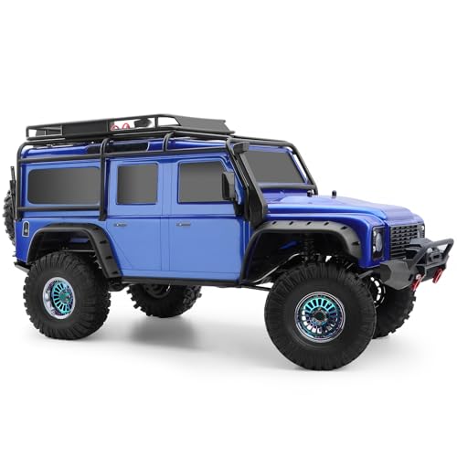 1.9" RC Crawler Tires for 1/10 TRX4 TRX6 SCX10 I/II/III Upgrades | Soft rubber 115x45mm crawler tires provide excellent grip on rocks, dirt and trails