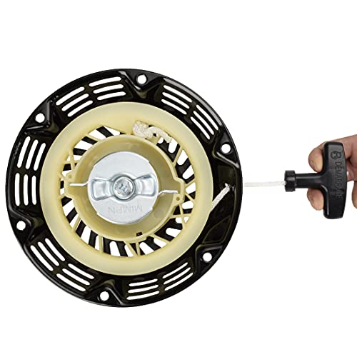FVRITO Pull Start Assembly Recoil Starter for Predator 212 196cc Mini Bike | Nylon Pull Cord, Metal Casing with Plastic Inside, Predator 212cc Recoil Pull Starter, for Coleman CT200U CT200U-EX Minibike