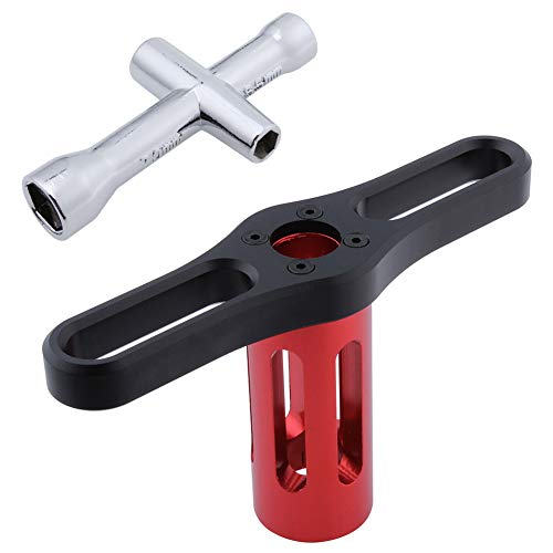 HobbyPark RC Allen Driver Set & 17mm Wheel Wrench, M2 M3 M4 Hex Nuts Driver for RC Car Tools