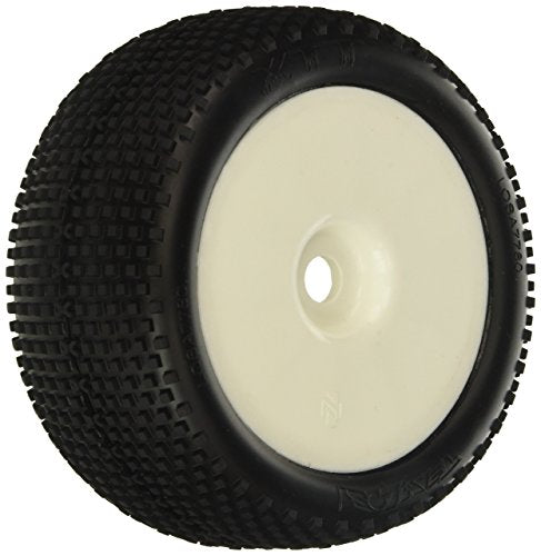 Losi 1/8 XTT TruggyTireBlMntdw/Wht Whl0 0ffset 2 LOSA17701B RC Tire