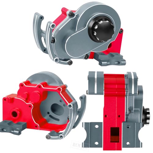 Aluminum Transmission Gearbox & Drive Shaft Axles Upgrades Part for 1/10 Slash 2WD(VXL),Stampede 2WD(VXL) 2WD,Rustler 2WD(VXL),Titanium - color: Titanium - (Transmission Gearbox & Drive Shaft)