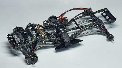 MEUS RACING Gold Rush V2 Carbon Fiber LCG Chassis Kit for Axial SCX10 SCX10 II Capra 1.9 UTB and Other DIY Builds 1/10 RC Crawler Upgardes Parts