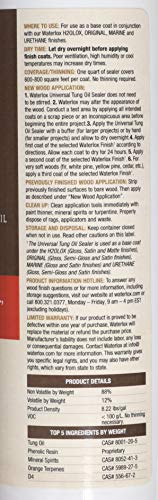Waterlox Universal Tung Oil Sealer, 1 Half-Pint - size: Half-Pint