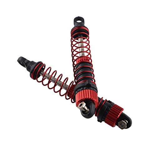 RC Metal Shock Spring Assembly 25-ZJ03 LG-ZJ03 Spare Parts Compatible with 1/10 Scale 9125 S920 S921 RC Car 1/12 Scale 9155 9156 Trucks